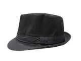 FabSeasons Black Casual Fedora Hats