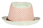 FabSeasons Orange Pink Casual Fedora Hats