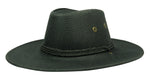 FabSeasons Black Casual Long Brim Cowboy Hat