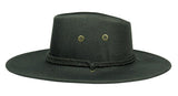 FabSeasons Black Casual Long Brim Cowboy Hat