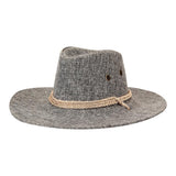 FabSeasons Grey Casual Long Brim Cowboy Hat freeshipping - FABSEASONS