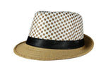 Fabseasons Brown Designer Fedora Hats