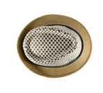 Fabseasons Brown Designer Fedora Hats