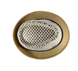 Fabseasons Brown Designer Fedora Hats