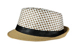 Fabseasons Brown Designer Fedora Hats