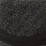 FabSeasons Plain Black Casual Fedora Hat