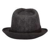 FabSeasons Plain Black Casual Fedora Hat