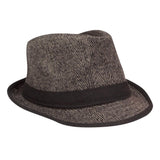 FabSeasons Brown Fedora Hat