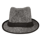 FabSeasons Grey Casual Fedora Hat