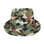 FabSeasons Camouflage Fedora Hat