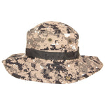 FabSeasons Foldable Brown Camouflage Print Polyester Bucket Hat