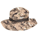 FabSeasons Foldable Brown Camouflage Print Polyester Bucket Hat