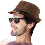 FabSeasons Brown Panama Hats