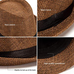 FabSeasons Brown Panama Hats