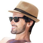 FabSeasons Khaki Panama Hats