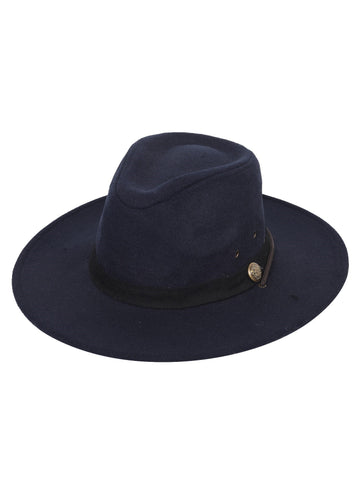 FabSeasons Panama Hat / cap for Men & Women, Dark Blue