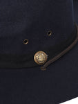 FabSeasons Panama Hat / cap for Men & Women, Dark Blue