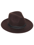 FabSeasons Trilby Top Hat / cap for Men with BOHO Embroidary