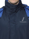 FabSeasons Premium Waterproof high quality Unisex Raincoat with Hood and Reflector at back