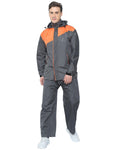 FabSeasons Premium Waterproof high quality Unisex Raincoat with Hood & Reflector at back