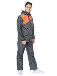 FabSeasons Premium Waterproof high quality Unisex Raincoat with Hood & Reflector at back