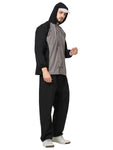 FabSeasons Lightweight Waterproof Raincoat set of Top & Bottom for Men's, with hood & Reflector at back