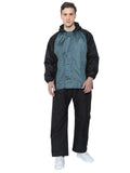 FabSeasons Premium Waterproof high quality Unisex Raincoat with Hood and Reflector at back