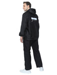 FabSeasons Premium Waterproof high quality Unisex Raincoat with Hood and Reflector at back