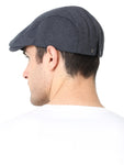 FabSeasons Plaid Corduroy Golf cap for Men & Women, casual Everyday Flat Cap, Stylish, Vintage Sun Cap & Hat