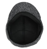 FabSeasons Unisex Grey Baseball Cap with Foldable Ear Cover