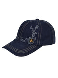 Fabseasons Solid Brushed Blue Color Cotton Cap