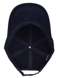 Fabseasons Solid Brushed Blue Color Cotton Cap