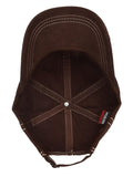 Fabseasons Solid Brushed brown Color Cotton Cap freeshipping - FABSEASONS