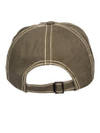 Fabseasons Solid Brushed Green Color Cotton Cap