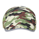 Fabseasons Brown Camouflage Adjustable Size Unisex Golf Flat Cap