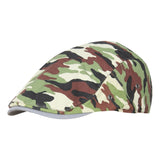 Fabseasons Brown Camouflage Adjustable Size Unisex Golf Flat Cap