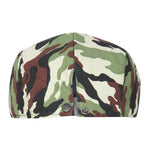 Fabseasons Brown Camouflage Adjustable Size Unisex Golf Flat Cap