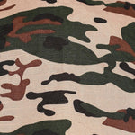 Fabseasons Beige Camouflage Adjustable Size Unisex Golf Flat Cap