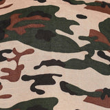 Fabseasons Beige Camouflage Adjustable Size Unisex Golf Flat Cap
