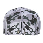 Fabseasons Grey Camouflage Adjustable Size Unisex Golf Flat Cap