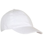 Fabseasons White Cotton Unisex Summer Cap