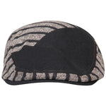 Fabseasons Brown Strips Designed Unisex Golf Flat Cap