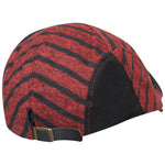 Fabseasons Red Strips Designed Unisex Golf Flat Cap