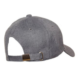 FabSeasons Medium Grey Plain Cotton Unisex Free Size with Buckle Baseball Cap