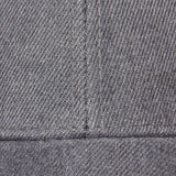 FabSeasons Medium Grey Plain Cotton Unisex Free Size with Buckle Baseball Cap