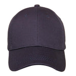 FabSeasons Solid Navy Cotton Unisex with Buckle Baseball Cap freeshipping - FABSEASONS