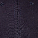 FabSeasons Solid Navy Cotton Unisex with Buckle Baseball Cap freeshipping - FABSEASONS