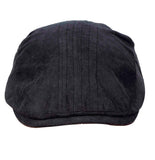 Fabseasons Black Premium Cotton Golf Flat Cap