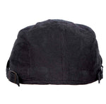 Fabseasons Black Premium Cotton Golf Flat Cap
