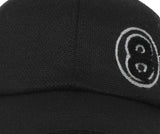 FabSeasons 8 Self Designed Black unisex Baseball Cap & Hat with Adjustable Buckle